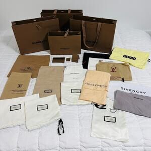 19 Dust Gift Shopping Bags Burberry Balenciaga Louis Vuitton GUCCI Givenchy